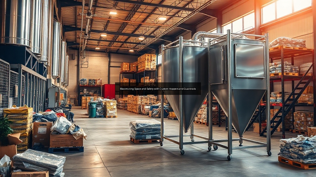 pallet racks process hoppers conveyor system custom company